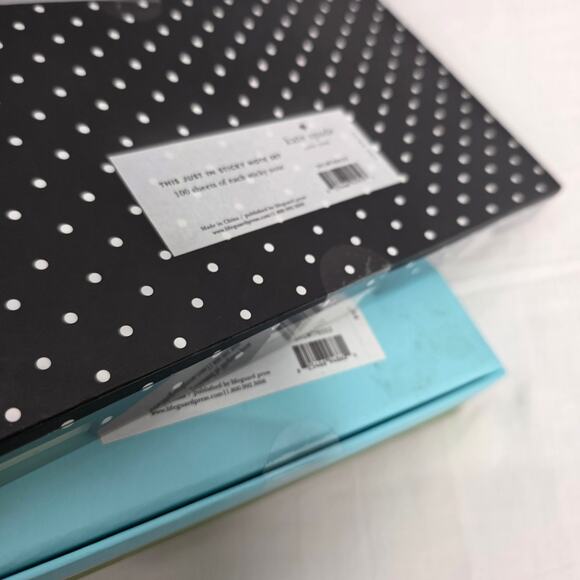 Kate Spade  Different size Binder Clips &  Assortment of  Sticky Note Set New - Picture 7 of 7